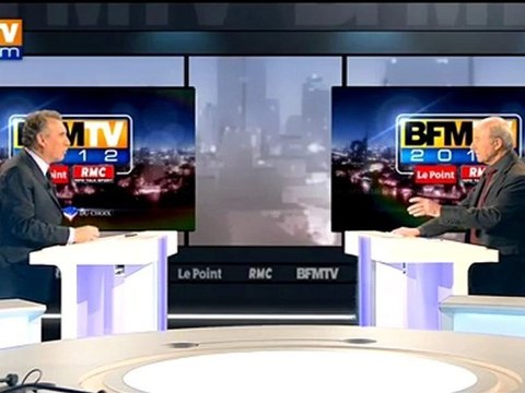 François Bayrou, invité de BFMTV 2012 - L'interview par Olivier Mazerolle - 040312