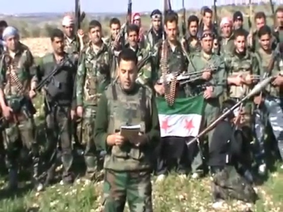 فري برس ادلب جبل الزاوية  تشكيل كتيبة الناصر صلاح الدين 5 3 2012