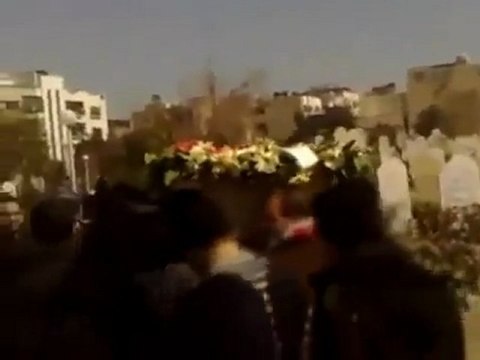 فري برس دمشق الميدان تشييع الشهيد المعتصم بالله حتاحت 5 3 2012 ج4