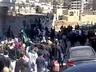 فري برس ثوار الشام  الهامة تشييع الشهيدة انتصار المسح 5 3 2012  ج3