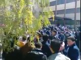فري برس  ريف دمشق دوما  مظاهرة طلابية بجانب أمن الدولة 3 5 2012