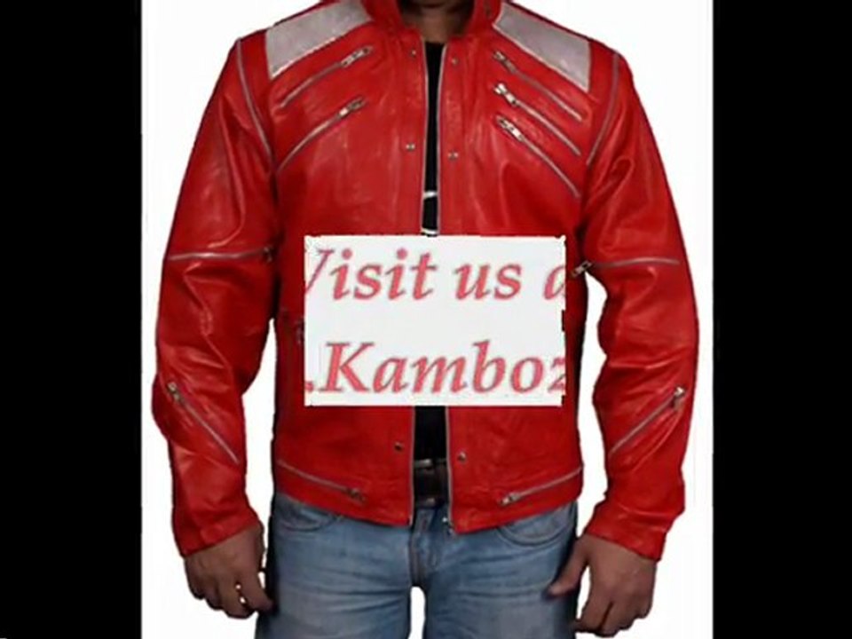 MICHEAL JACKSON (BEAT IT) LEATHER JACKET VIDEO