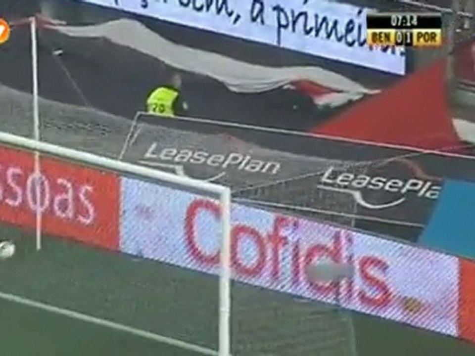 Cú sút siêu tốc của Hulk trong trận Porto v Benfica