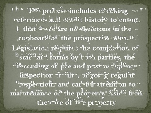 True Purpose of Property Management Starts with the Right Tenant