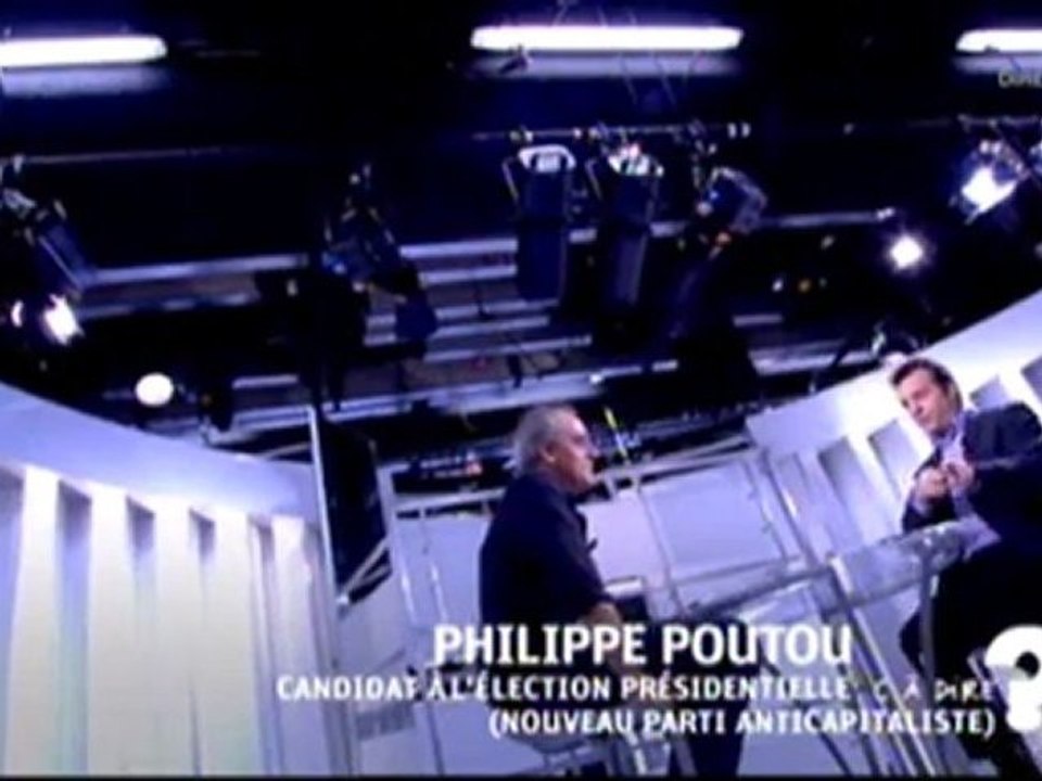 >Philippe Poutou dans C'est à vous de France 5 le 05/03/2012