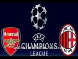 watch Arsenal vs Milan England UEFA Champions League on 6th March 2012