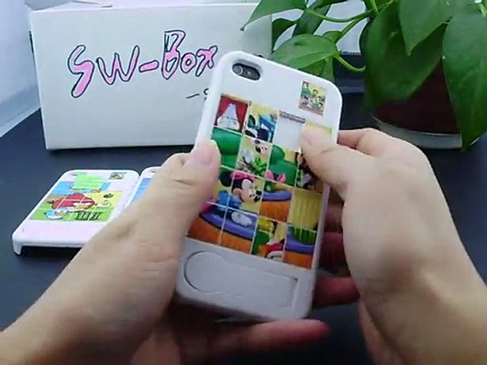 Jigsaw Puzzle Games Designed iPhone 4S Stand Case