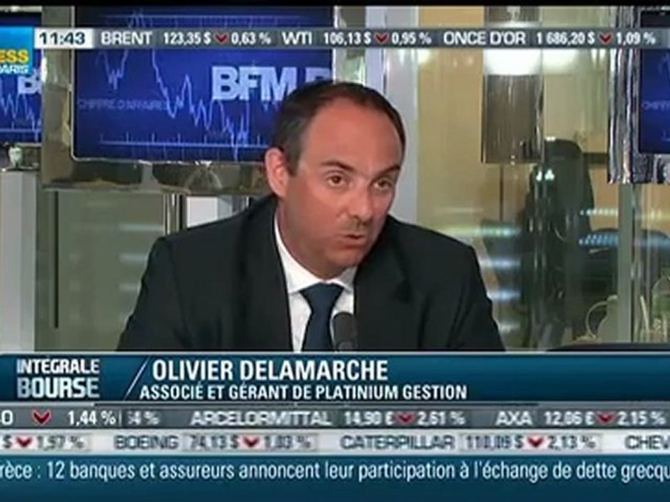Olivier Delamarche - BFM Business 6 mars 2012