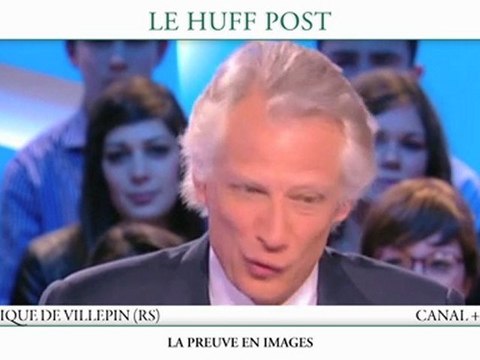La preuve en images : Les 500 signatures de Villepin