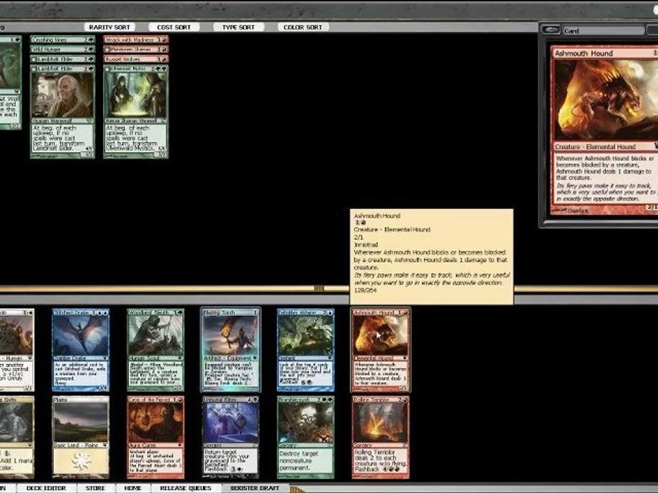 MTG - Draft DKA - RG Werewolves (Draft & Build)