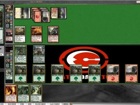 MTG - Draft DKA - RG Werewolves ROUND 1