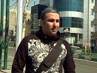 Iranians react to 'threats from the West'