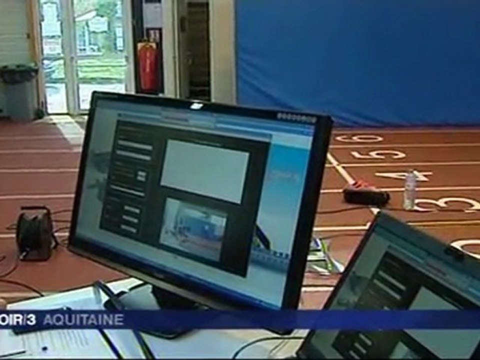 Véronique Mang au CREPS de Poitiers France 3 Poitou-Charentes