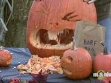 How to Carve a Puking Pumpkin