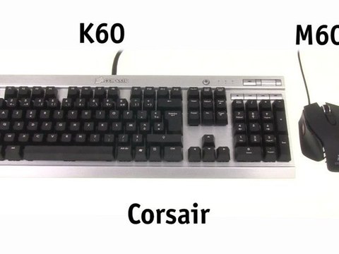 Corsair Kit Vengeance K60 et M60