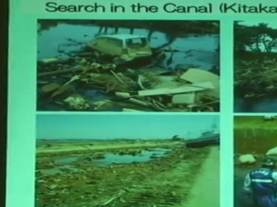 Las bases militares de Matsushita y Sendai, un año después del tsunami de Japón