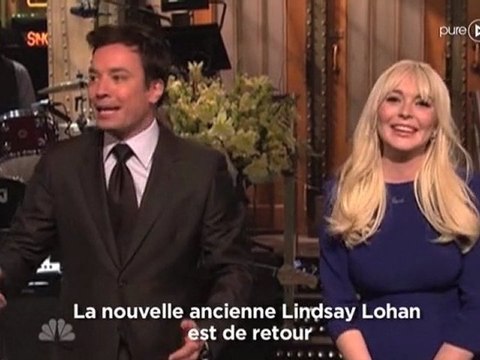 Lindsay Lohan se moque de sa réputation et de son passé dans Saturday Night Live