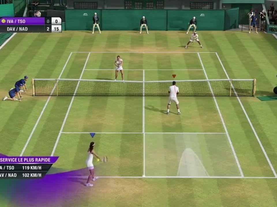 Séquence de jeu #1 sur Grand Chelem Tennis 2