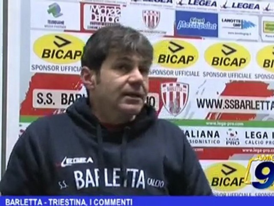 Barletta | Triestina, i commenti