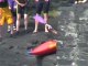 extreme kayak seal launch kayak broken nose and high jumping