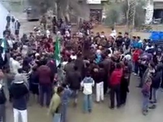 فري برس ديربرس ديرالزور   قرية الجرذي   مظاهرة صباحية   6 3 2012