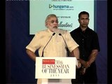 Narendra Modi Speaks at Business India Awards 2011