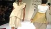 Busty Babes On Ramp Looks Vri Sexy In White Dress@Lakme Fashion Week
