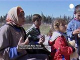 Éxodo de refugiados sirios a Líbano
