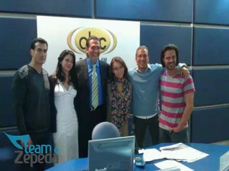 David Zepeda @davidzepeda1 y elenco de ADP en "La Tijera con Fabián Lavalle"