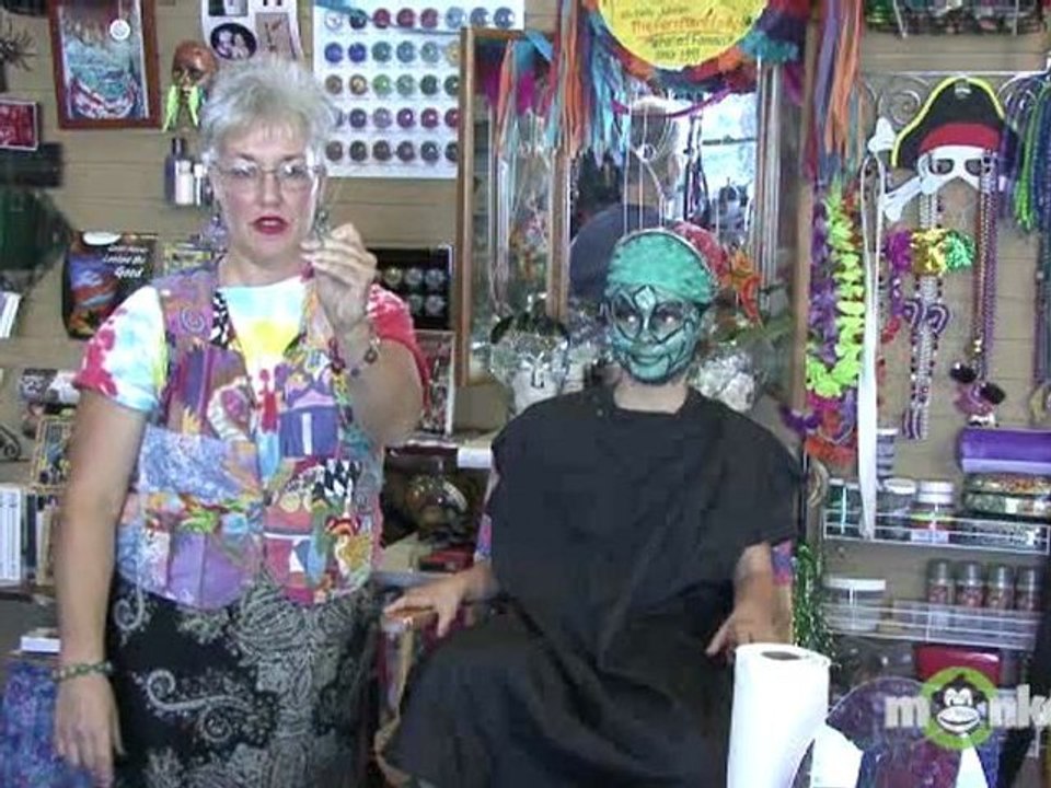 How to Face Paint a Galactic Alien