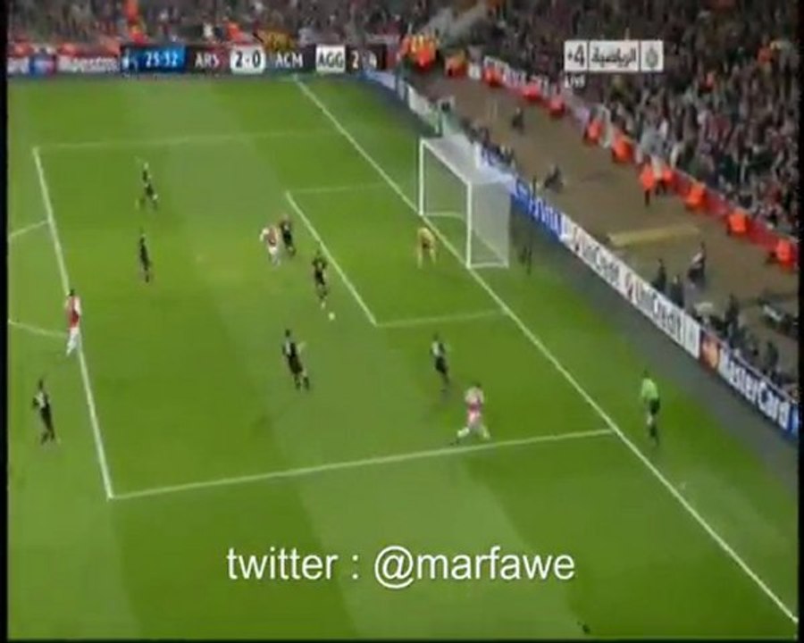 Arsenal 3-0 AC Milan 7/3/2012