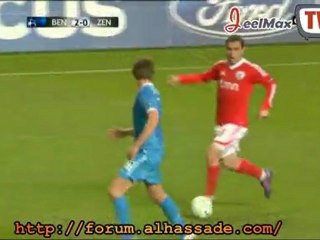 بنفيكا 2 زينيت 0