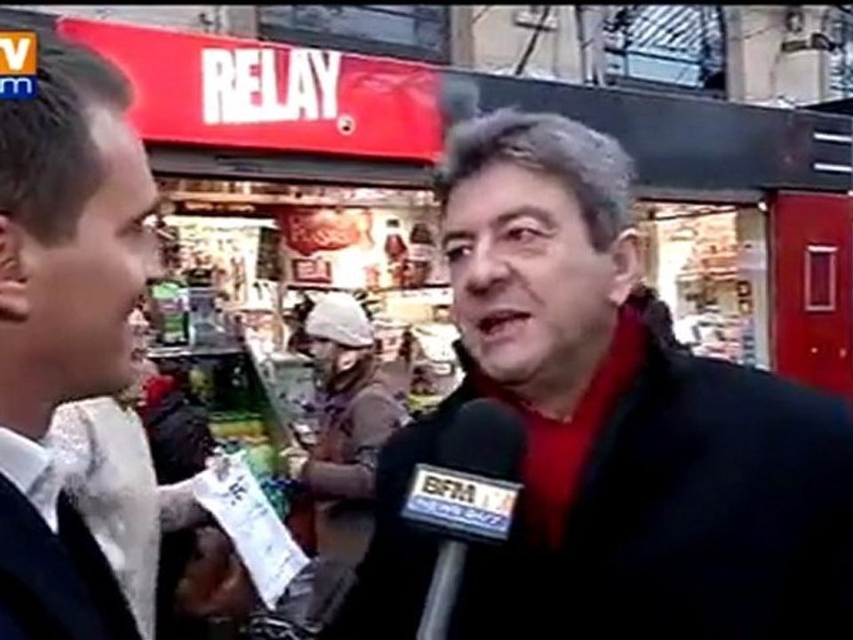 Présidentielle : une journée avec Jean-Luc Mélenchon