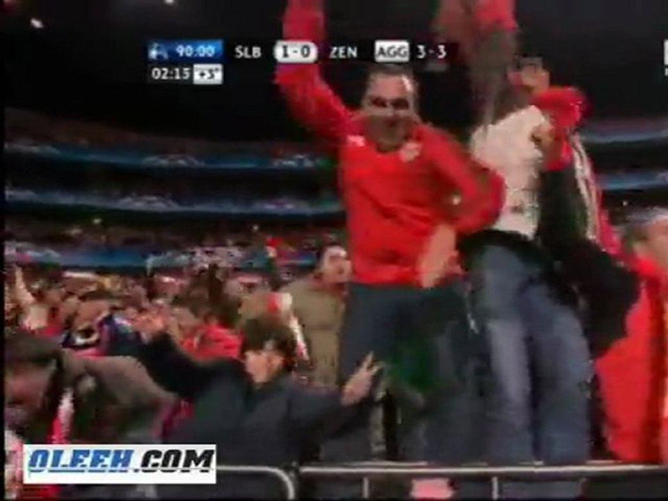 اهداف مباراة بنفيكا - زينيت