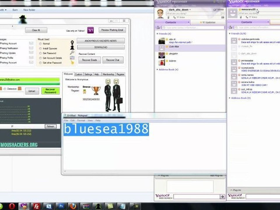 Crack Yahoo Password