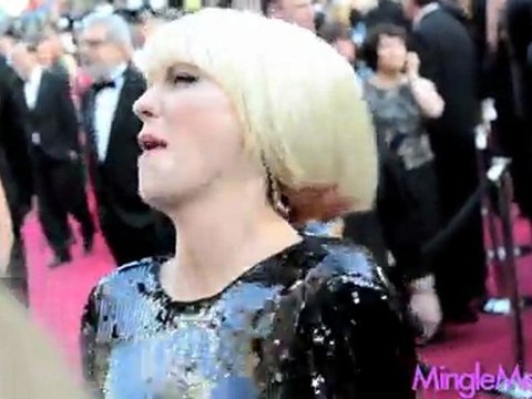 Anna Faris at the 84th Academy Awards Red Carpet