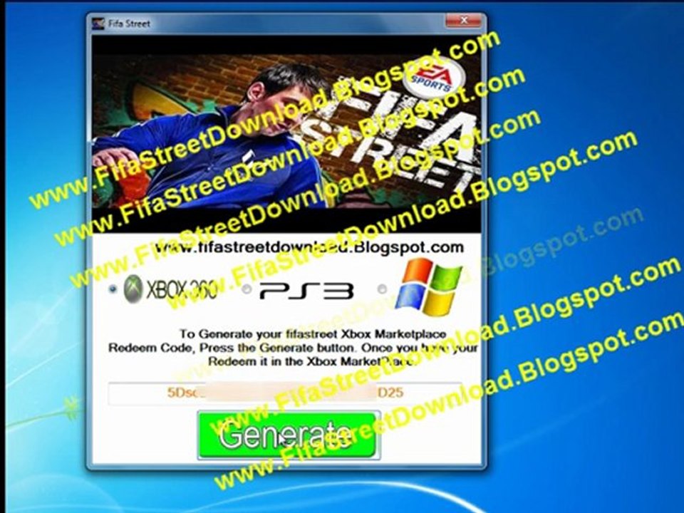 Get FIFA Street 4 crack +keygen