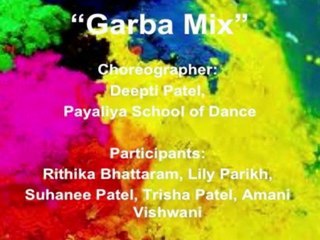 SRI BALAJI TEMPLE, AURORA TEMPLE:HOLI:  RANG DE BASANTI: GARBA