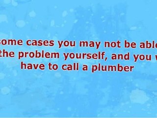 Fixing Plumbing Issues