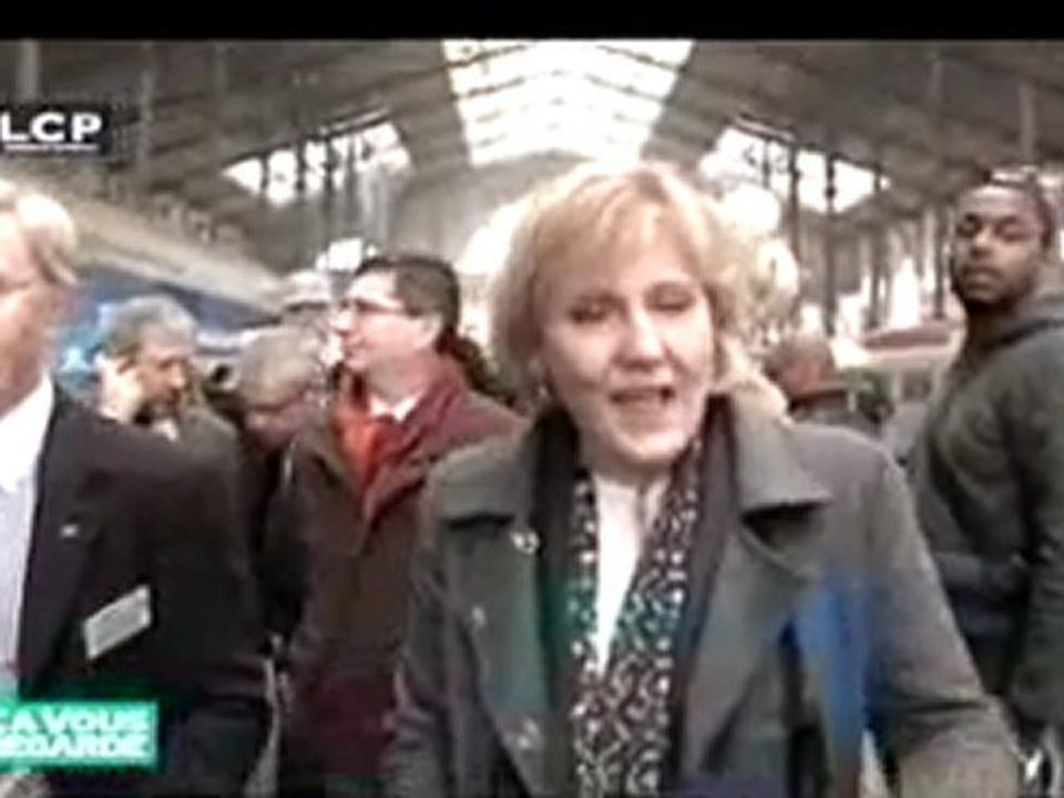 Inauguration de la 5eme édition du Train pour l'Emploi - Gare du Nord