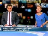 Suisse : 22 écoliers belges morts dans un accident de car