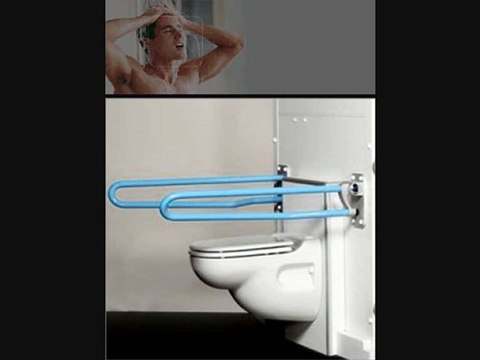 Ensemble de douche AXEO sans travaux pour personnes handicapées ou à mobilité réduite