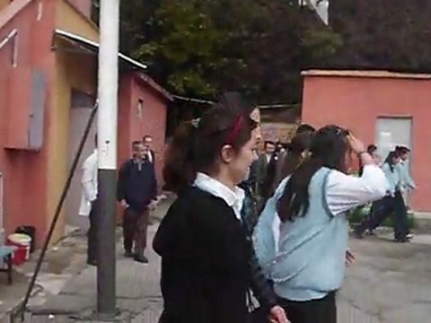 ALAPLI KIZ MESLEK LİSESİ YANGIN TATBİKATI