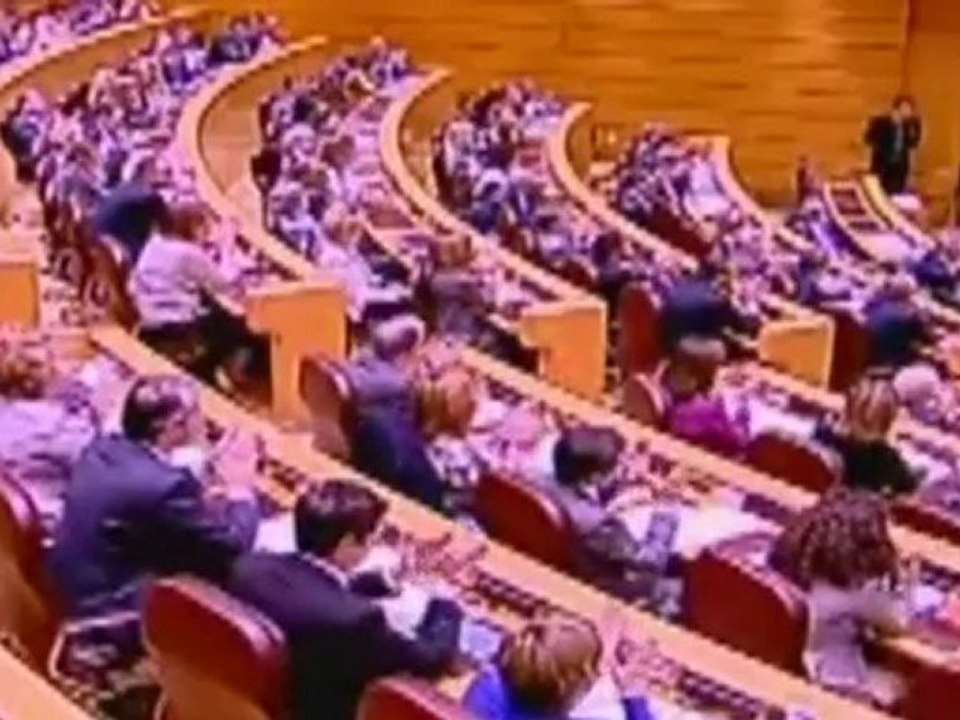 Sesión de control en el Senado: Rajoy: Corredor Mediterráneo, prioridad del Gobierno.