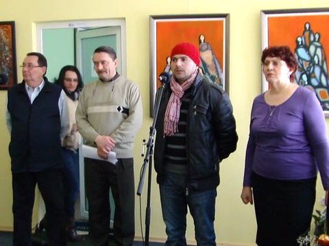 Vernisaj expozitie Boloni Maria la Sala Radio Sighet (7 martie 2012)