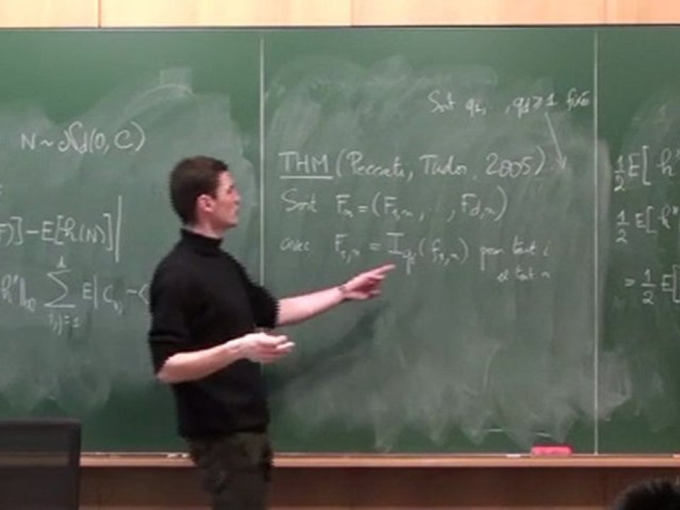 5 - Approximation gaussienne à l’aide du calcul de Malliavin, par Ivan Nourdin