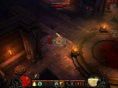 Moine - Sorts et Runes lvl 13 sur la Bêta de Diablo 3