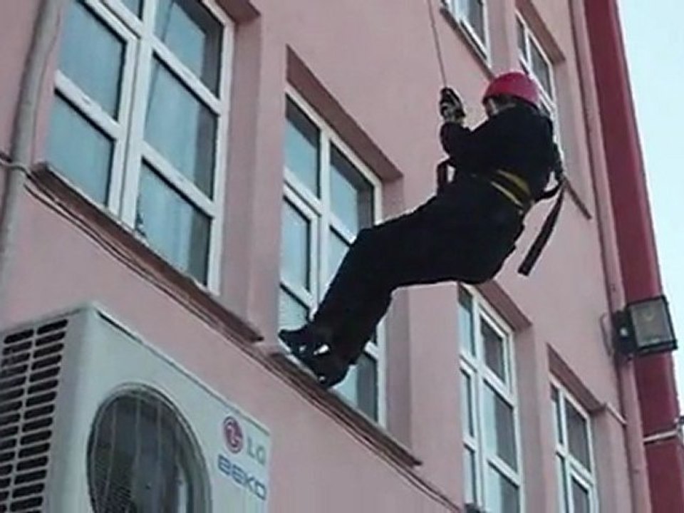 ALAPLI ANADOLU LİSESİ YANGIN TATBİKATI