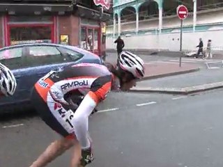 COURSE - COUPE DE FRANCE MARATHON ROLLER : Interview Yann GUYADER - CHTI'ROLLER 2012 Lille