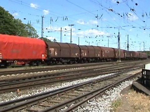 Rangierarbeiten BR294 im Bf Neuwied Teil 001 von 003